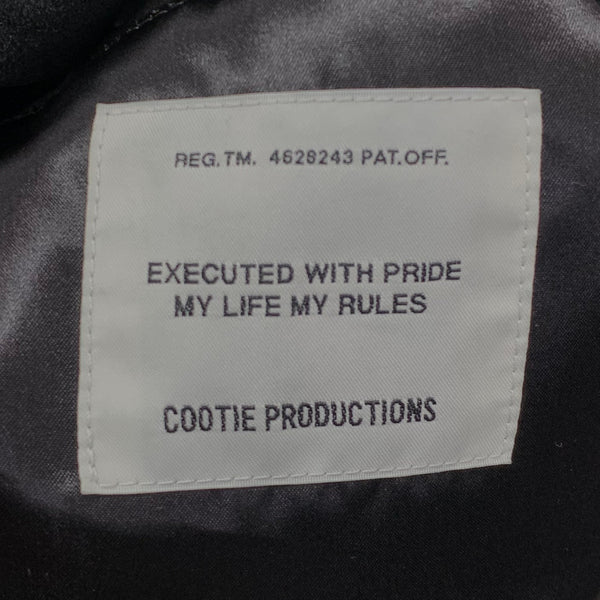 クーティープロダクションズ COOTIE PRODUCTIONS 23AW SUEDE MONTE CARLO JACKET ジャケット ブラック Lサイズ 201MT-4877
