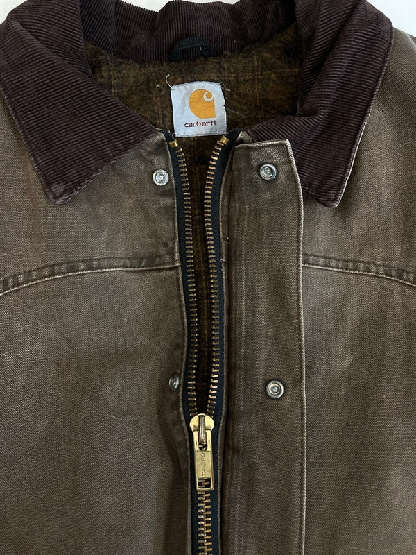 カーハート Carhartt チョアコート  ブランケットライナー 茶 ジャケット ブラウン 101MT-3584