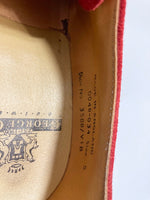 ジョージコックス GEORGE COX ラバーソール ギブソン スウェード 赤 厚底 3588VIB レディース靴 その他 レッド サイズ5 101-shoes1564