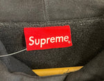 シュプリーム SUPREME big logo hooded sweatshirt ビッグロゴ バックプリントパーカー フーディ パーカ ブラック Lサイズ 101MT-5212