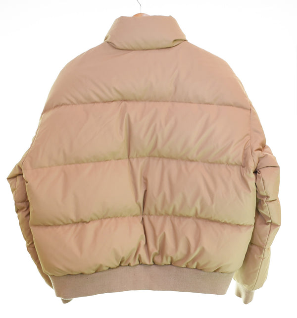 ラルフローレン RalphLauren ダウンジャケット DOWN JACKET ジップアップ 胸 ポニー YKK ZIP ジャケット ベージュ Mサイズ 103MT-3446