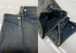 ラルフローレン RalphLauren 80s 90s DENIM JACKET デニム ジャケット 裏地ブランケット ボタン Gジャン アウター インディゴ 青 ジャケット 無地 ブルー Lサイズ 104MT-2067