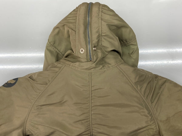バズリクソンズ BUZZ RICKSON'S Type N-2 FLIGHT JACKET フライト ジャケット ミリタリー AIR FORCE ファー ジップアップ アウター オリーブ 緑 M13523 ジャケット 無地 カーキ Mサイズ 104MT-1763