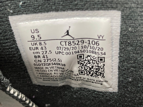 ナイキ NIKE 20年製 AIR JORDAN 6 RETRO CARMINE エア ジョーダン レトロ カーマイン AJ6 スウッシュロゴ 白 赤 黒 CT8529-106 メンズ靴 スニーカー レッド 27.5cm 104S-845