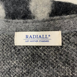 ラディアル RADIALL 21AW SLOWBURN CARDIGAN SWEATER モヘア RAD-21AW-KNIT001 カーディガン グレー Mサイズ 201MT-4118