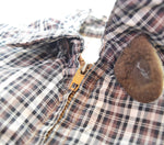 マックレガー McGREGOR マクレガー 50s 60s DRIZZLER ドリズラー スイングトップ スポーツジャケット VINTAGE ヴィンテージ チンスト チェック 裏地 ボア 40 ジャケット ブラウン 103MT-2441