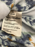 アクネストゥディオズ Acne Studios 19SS Simon Pine Vacation Shirt 開襟シャツ アロハシャツ レーヨン FN-MN-SHIR000034 46 半袖シャツ ブルー 101MT-5396