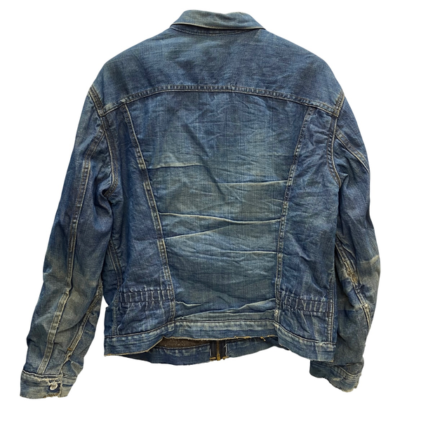 【曜日割引対象外】 ヴィンテージ vintage 50's 60's MONTGOMERY WARD 101 DENIM JACKET ブランケット付き フルジップ ジャケット ブルー 201MT-3680 VB