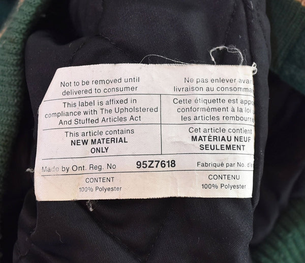 ラッキーストライク LUCKY STRIKE 125TH 125周年 ARM LEATHER WOOL STADIUM JACKET VARCITY JACKET アーム レザー ウール スタジャン  ジャケット グリーン Lサイズ 103MT-2571