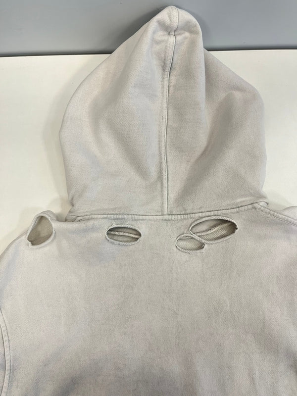 アルケミスト Alchemist PARADISE LOST パラダイスロスト ダメージ加工 フーディ 白 ロゴ パーカ ホワイト Mサイズ 101MT-4502