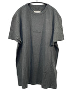 メゾン マルジェラ Maison Margiela 22SS 反転 ディストーテッドロゴ TEE S50GC0659 54 Tシャツ グレー 601MT-17