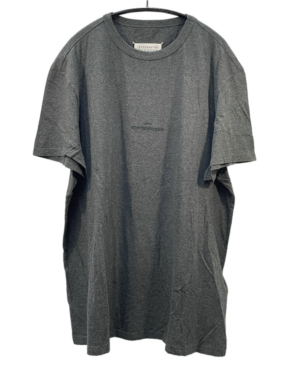 メゾン マルジェラ Maison Margiela 22SS 反転 ディストーテッドロゴ TEE S50GC0659 54 Tシャツ グレー 601MT-17