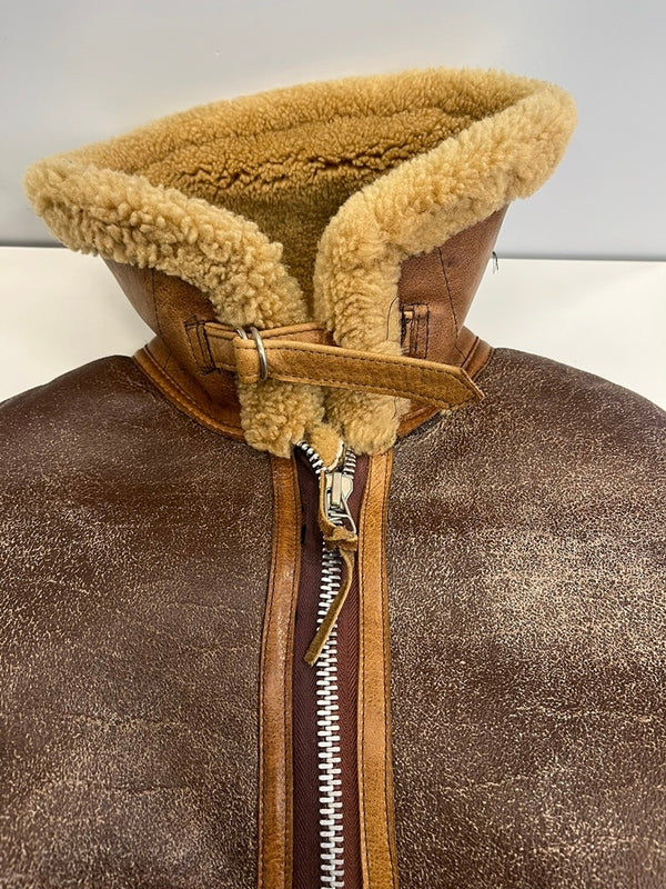 アビレックス AVIREX アヴィレックス b-3 フライトジャケット アメリカ製 サイズ36 ジャケット ブラウン 101MT-4658