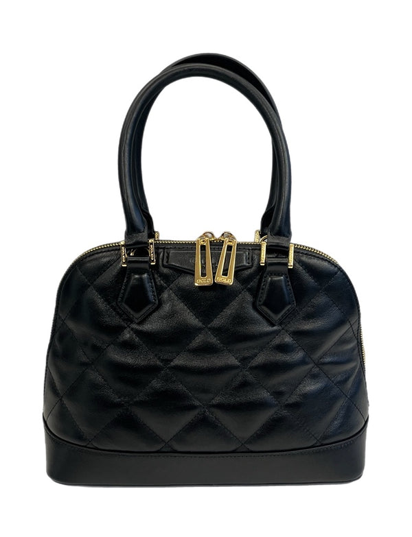 ココセリュックスゴールド COCOCELUX GOLD レザーバッグ キルティング 黒×ゴールド バッグ レディースバッグ ハンドバッグ ブラック 101bag-210