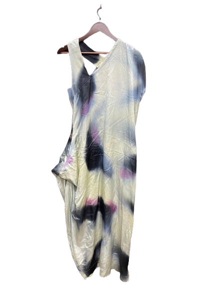 イッセイミヤケ ISSEY MIYAKE アシンメトリー ドレス IM21FH547 ワンピース マルチカラー 201LT-411