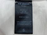 ラフシモンズ RAF SIMONS 18AW OUTER SPACE 半袖 カットソー クルーネック バックプリント スター 星 コットン MADE IN ITALY イタリア製 WHITE 白  182.125 19000-00010 Tシャツ ロゴ ホワイト Sサイズ 104MT-1814