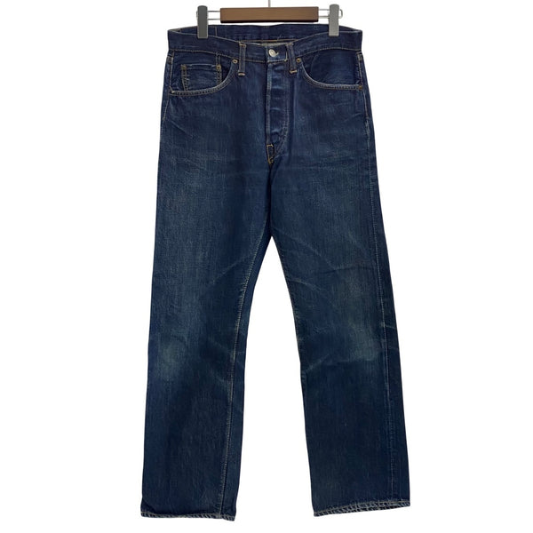 【曜日割引対象外】 リーバイス Levi's 60's~ 501 BIG E Vステッチ 紙パッチ 濃紺 デニム ブルー 201MB-961 VB