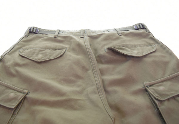 ミリタリー Military 60s アメリカ軍 M-65 フィールドカーゴパンツ 60's RAPIDジッパー DSA-100-67-C-1276 カーゴパンツ カーキ 103MB-512