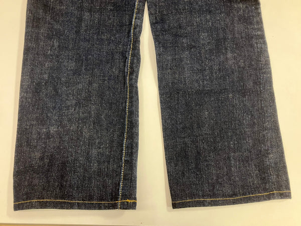 フェローズ PHERROW'S Standard Collection. 13.75oz Original Denim Lot: 421SW レギュラーストレート ポケットネル生地 セルビッチ 黄ミミ デニム ブルー W31L36 101MB-650