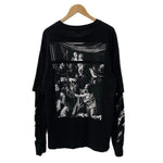 オフホワイト Off-White double caravaggio square t-shirt ロンT ブラック Mサイズ 201MT-3423