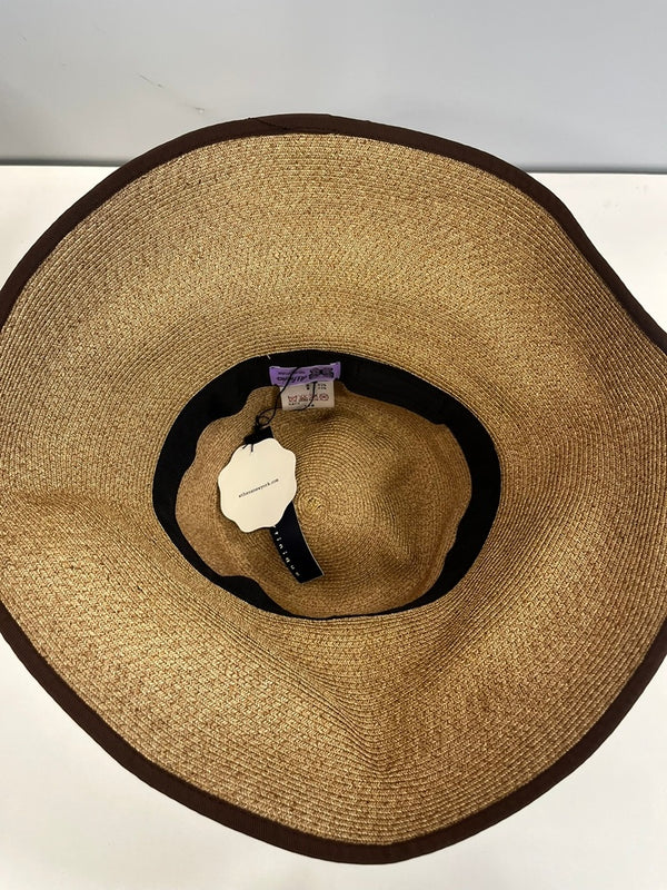 アシーナニューヨーク Athena New York リボン ハット 茶 A0327PHT172 帽子 レディース帽子 麦わら帽子 ブラウン 101hat-150