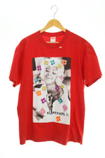 シュプリーム SUPREME 20SS Naomi Tee ナオミ フォトプリント 半袖Tシャツ カットソー 赤 Tシャツ レッド Mサイズ 103MT-1507