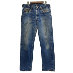【曜日割引対象外】 リーバイス Levi's 80's 501 赤耳 USA製 ボタン裏524 デニム ブルー W35 L33サイズ 201MB-1054 VB