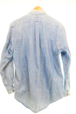 ラルフローレン RalphLauren 80s 90s POLO COUNTRY ポロ カントリービンテージ デニム 長袖 シャツ 長袖シャツ ブルー Sサイズ 103MT-3226