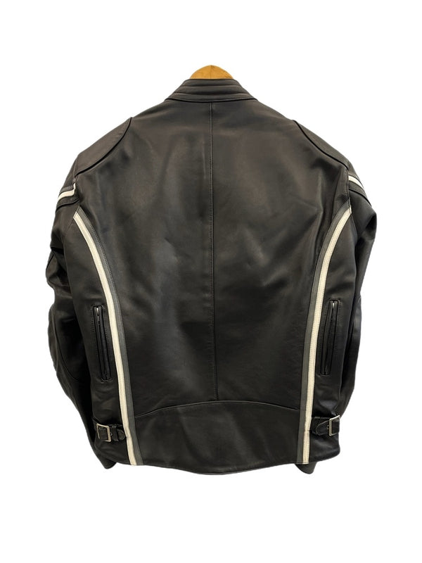 クシタニ KUSHITANI 牛革 シングルライダースジャケット ライディングウェア バイクウェア ツーリング バイク用品 黒 LL ジャケット ブラック 101MT-5230