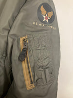 ザリアルマッコイズ THE REAL McCOY'S TOYs McCOY  MA-1 フライトジャケット McCOY CLOTHING MIL-J-8279 セージグリーン ミリタリー ジャケット カーキ Sサイズ 101MT-3565