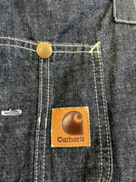 カーハート Carhartt デニム ACH-1543 つなぎ・オーバーオール ネイビー サイズ30 101MB-729