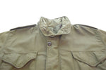 ミリタリー Military 70s アメリカ軍 M-65 フィールドジャケット ALPHA社製 70's USARMY SCOVILLジッパー  100-70-C-0606 M-R ジャケット カーキ 103MT-2930