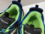 バレンシアガ BALENCIAGA Track Sneaker トラック スニーカー スポーツ メッシュ ローカット シューズ 青 542023 メンズ靴 スニーカー ブルー 27cm 104S-1078