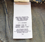 リーバイス Levi's RED リーバイスレッド 初期 2002年製 名作 Guys Warped Coat デニム ワープド コート テーラード  MADE IN TUNISIA WPL-423 ジャケット ブルー Sサイズ 103MT-2247