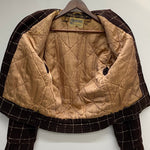 【曜日割引対象外】 ヴィンテージ vintage 50's WEATHERCREST FLECK WOOL JACKET ジャケット ブラウン 36サイズ 201MT-4483 VB