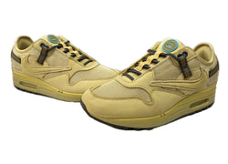 ナイキ NIKE 21年製 × TRAVIS SCOTT トラヴィス スコット AIR MAX 1 WHEAT エア マックス ウィート Cactus Jack シューズ 黄 DO9392-700 メンズ靴 スニーカー イエロー 26.5cm 104S-783