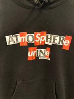 シュプリーム SUPREME x Anti Hero アンチ ヒーロー フーデッド スウェットシャツ パーカー 黒  パーカ ブラック SSサイズ 101MT-2753