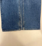カーハート Carhartt Denim Pants デニムパンツ ジーンズ テーパード 青 USA製 アメリカ製 B160 DST デニム ブルー W44×L34 101MB-666