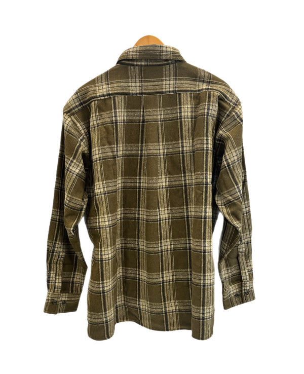 ラディアル RADIALL Lo-N-Slo C.P.O. SHIRT L/S チェックシャツ ネルシャツ オリーブカラー RAD-24AW-SH004 長袖シャツ マルチカラー Lサイズ 101MT-5145