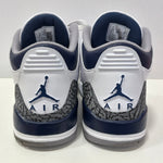 ナイキ NIKE エアジョーダン3 レトロ "ミッドナイトネイビー" Air Jordan 3 Retro "Midnight Navy" CT8532-140  メンズ靴 スニーカー ネイビー 29cmサイズ 201-shoes1146