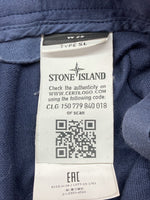 ストーンアイランド STONE ISLAND カーゴショーツ ショートパンツ サイドポケット COTTON コットン ワッペン 紺 6415L0404 ハーフパンツ ロゴ ネイビー W30 104MB-22