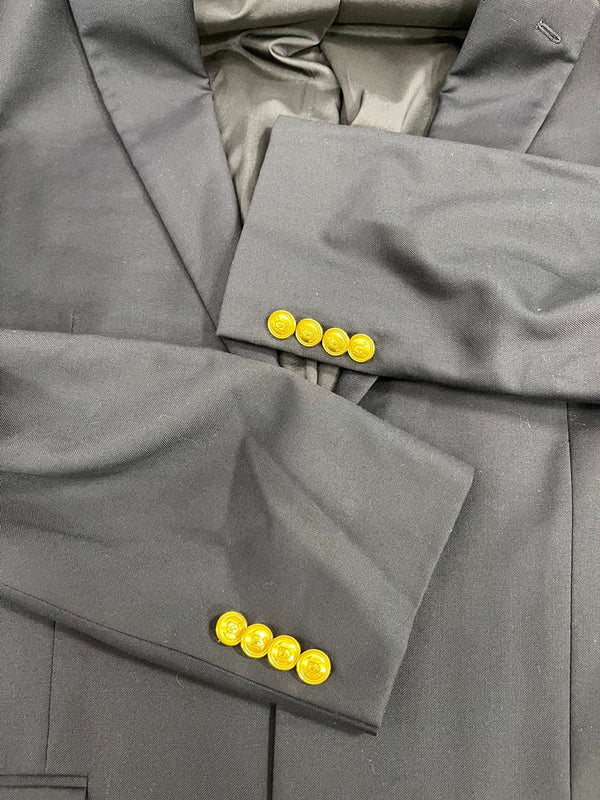 ラルフローレン RalphLauren LAUREN RALPH LAUREN 紺ブレ ブレザー テーラードジャケット シングル 金ボタン ジャケット ネイビー 101MT-5427