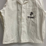 【曜日割引対象外】 ヴィンテージ vintage 50's USMC food handler jacket マリンコープ フードハンドラー ジャケット ホワイト 201MT-3665 VB