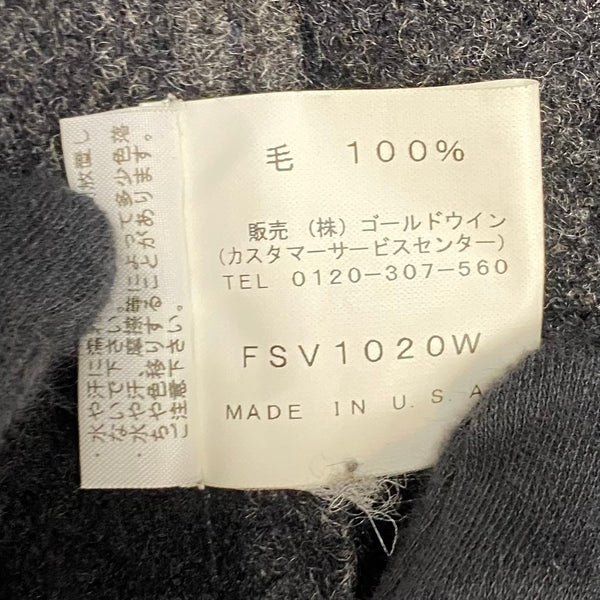 【曜日割引対象外】 フィルソン FILSON 90's マッキーノ ウール ベスト USA製 ベスト ブラック 38サイズ 201MT-4326 VB