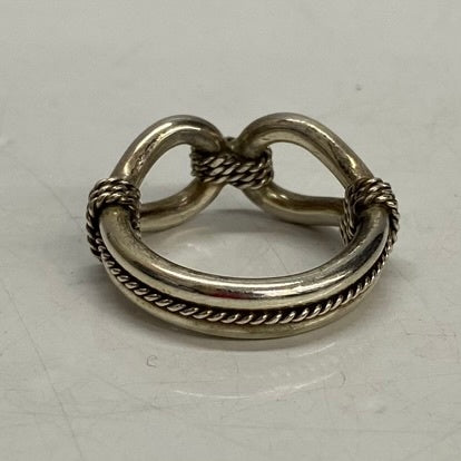 【曜日割引対象外】 【中古】インディアンジュエリー INDIAN JEWELRY Horse Whisper Ring Steve Arviso 12号 メンズジュエリー・アクセサリー 指輪・リング シルバー 201goods-669 VB