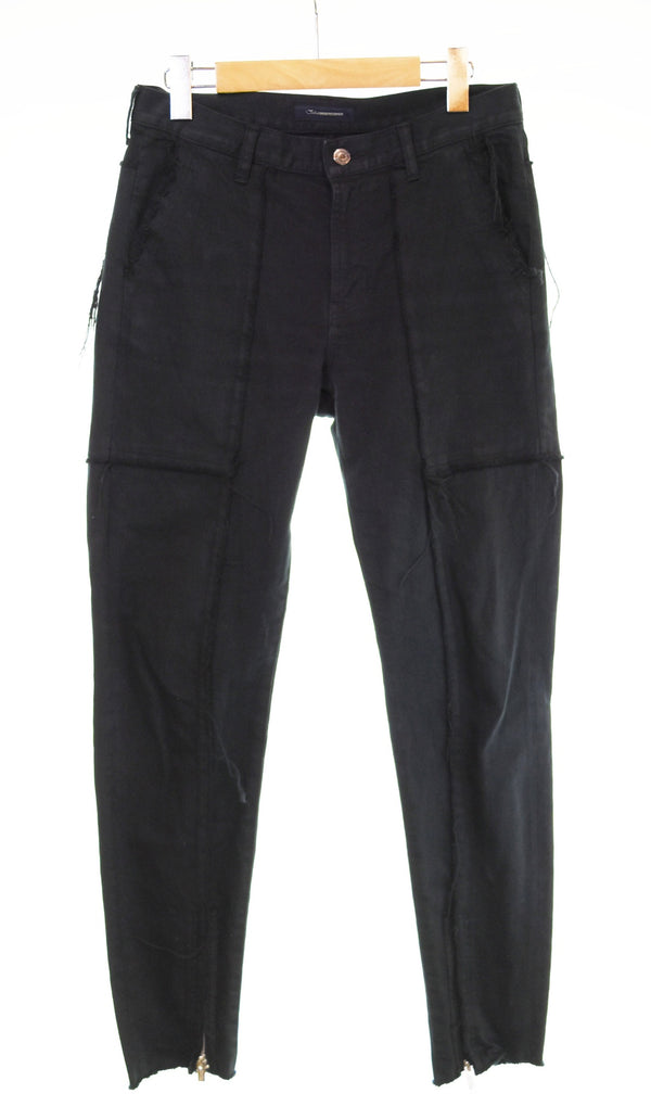 "ジョン アンダーカバー John UNDER COVER 裾ZIP 多切替 タチキリストレッチ デニムパンツ ジーパン JUV4505-2 デニム ブラック 2 103MB-548