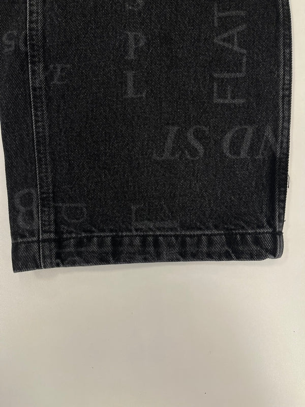 シュプリーム SUPREME ×Martine Rose Denim Cargo Pant 24FW マーティンローズ デニムカーゴパンツ 黒 デニム ブラック 表記サイズ30 101MB-641