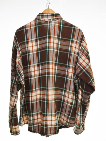 ビッグマック BIG MAC  70s JCPenny ヘビーネルシャツ チェックシャツ 長袖シャツ マルチカラー Lサイズ 103MT-3528