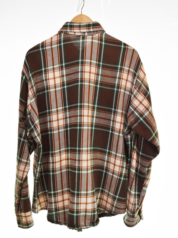 ビッグマック BIG MAC  70s JCPenny ヘビーネルシャツ チェックシャツ 長袖シャツ マルチカラー Lサイズ 103MT-3528