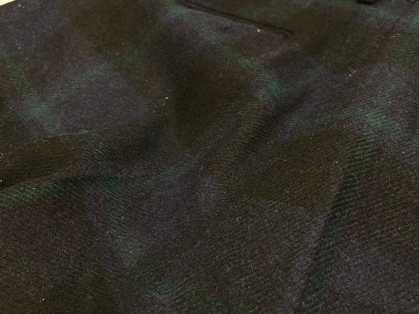 ニート NEAT FOX wool flannel blackwatch tapered ウール テーパードパンツ MADE IN JAPAN 20-02FBT ボトムスその他 チェック ネイビー サイズ 44 101MB-428